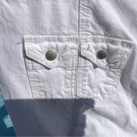 EUC, Aura White Ankle Jeans, sz. 16 R - Picture 5 of 10